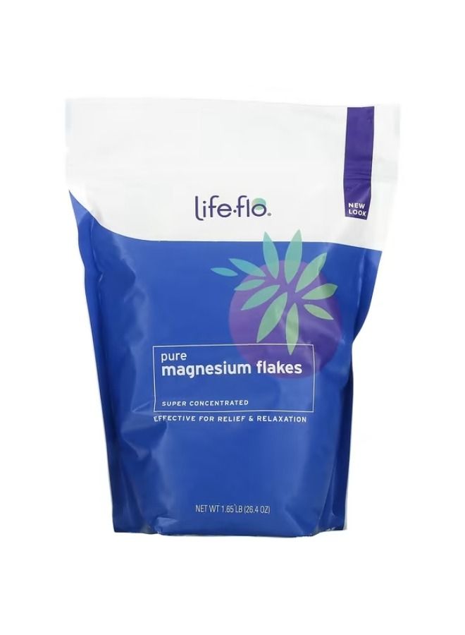 Life-flo, Pure Magnesium Flakes, 1.65 lb (26.4 oz)