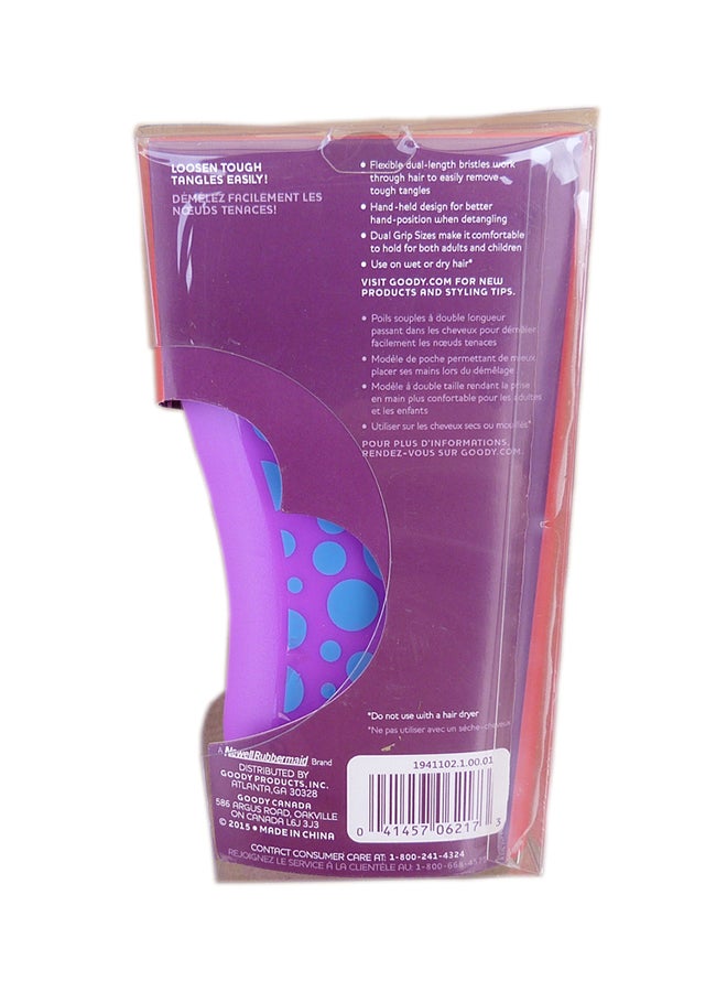 Girls Brush Tanglefix Purple 16centimeter