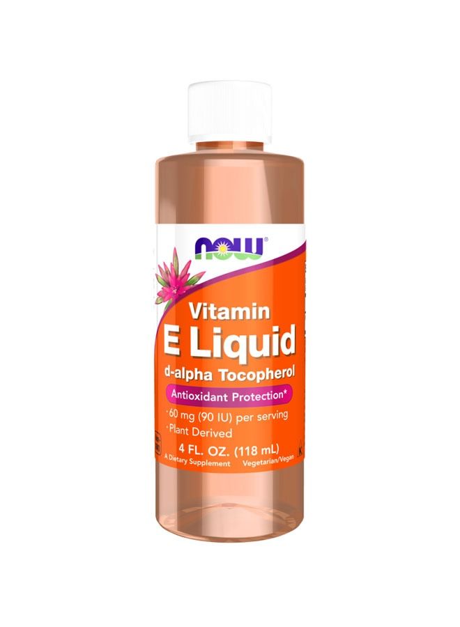 NOW VITAMIN E LIQUID D-ALPHA TOCOPHEROL 30 ML