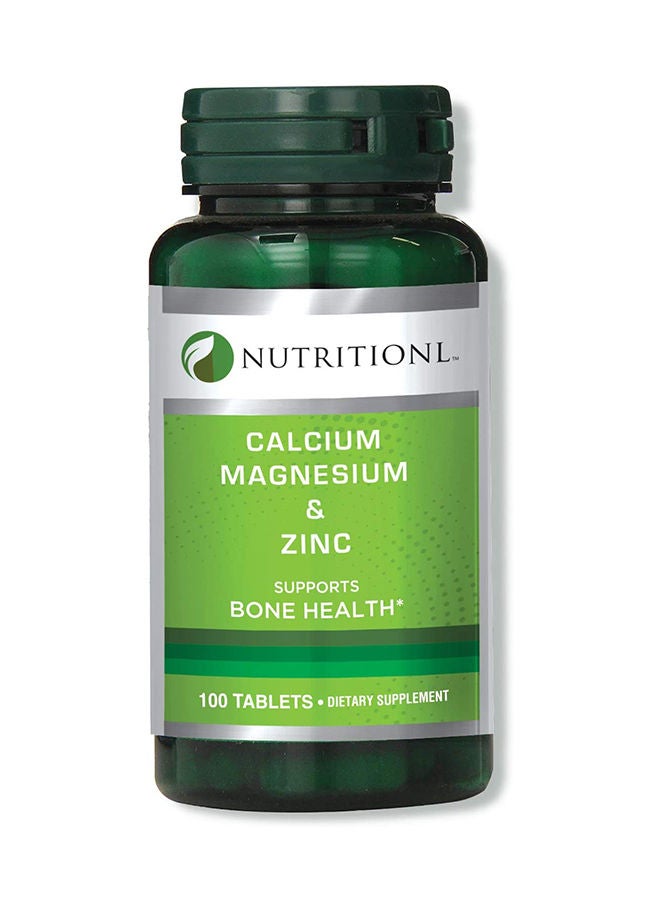 Calcium Magnesium & Zinc Tablets  100'S