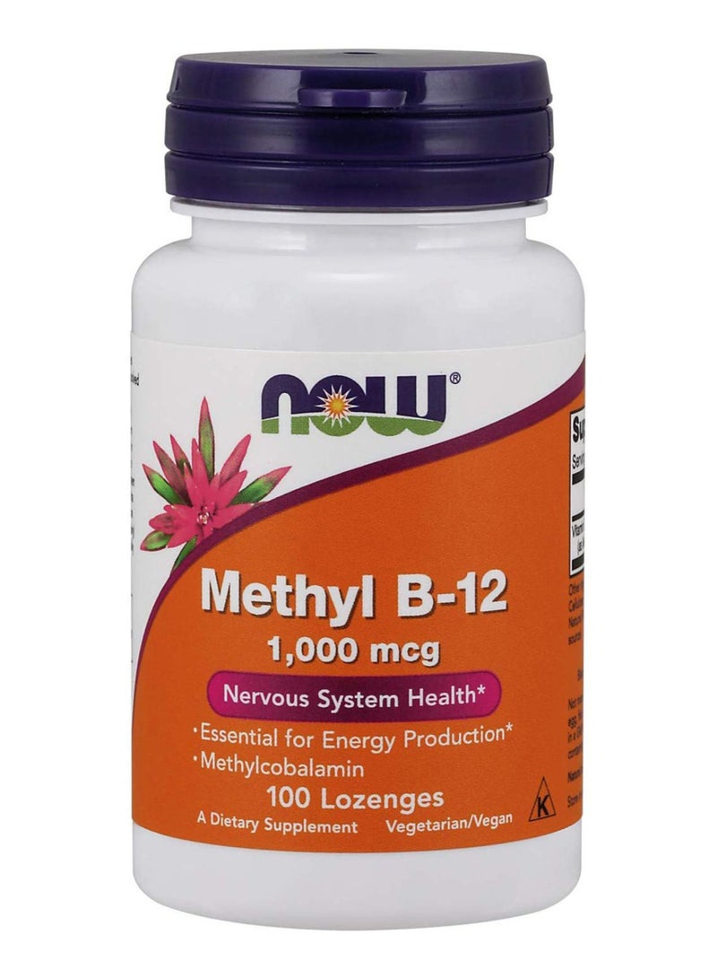Methyl B-12 Dietary Supplement - 100 Lozenges