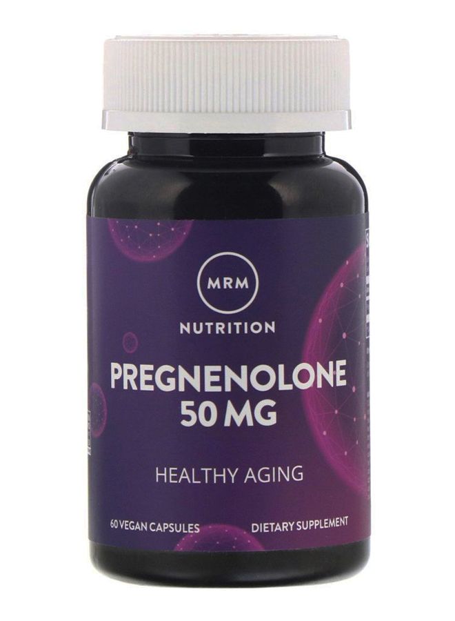 Pregnenolone Healthy Aging Dietary Supplement - 60 Capsules