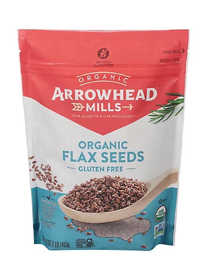 Organic Flax Seeds Dietary Supplement