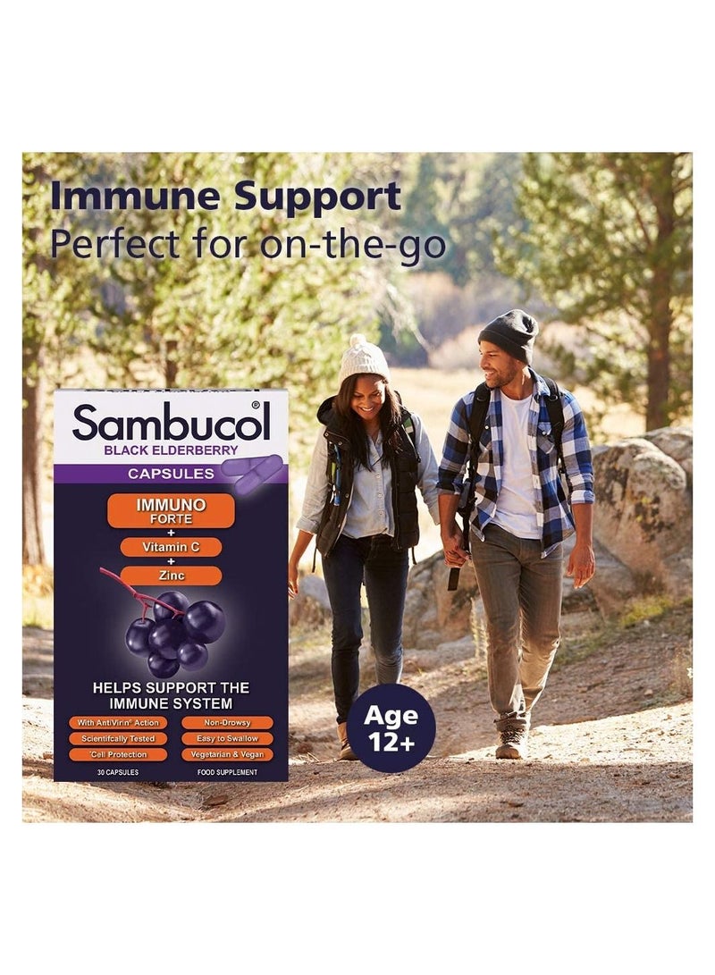 Immuno Forte Vitamin C with Zinc Capsules 30'S