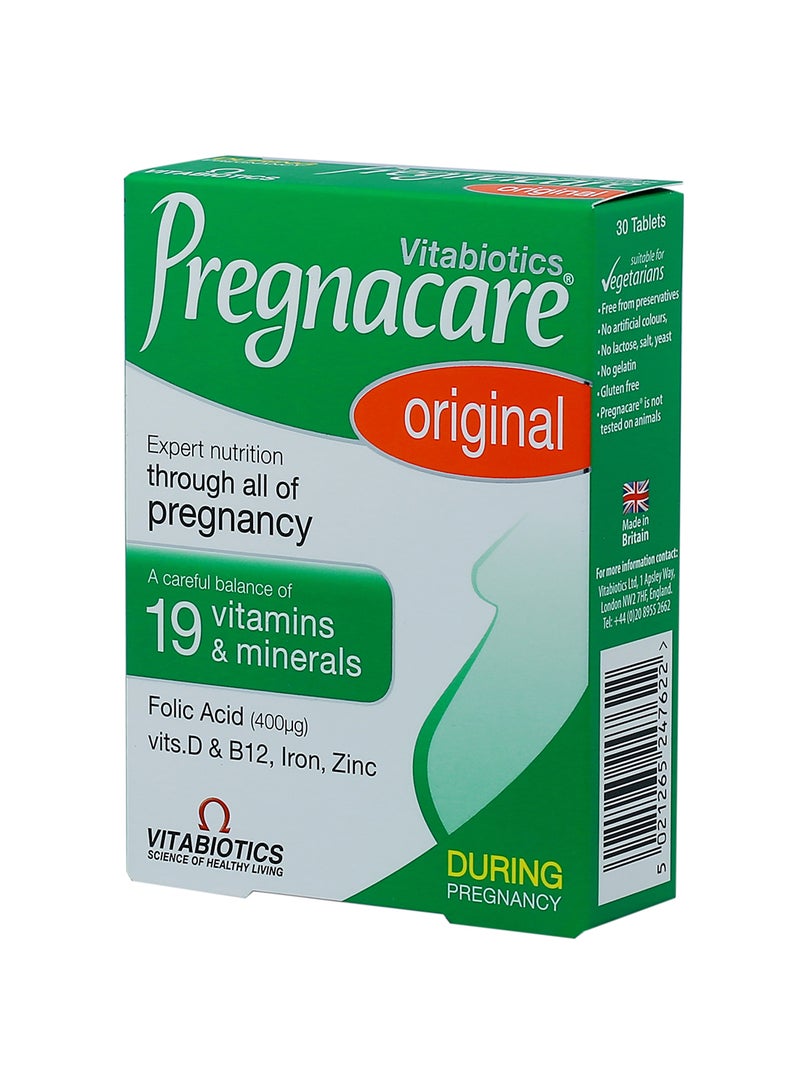 Pregnacare Original 30 Tablets