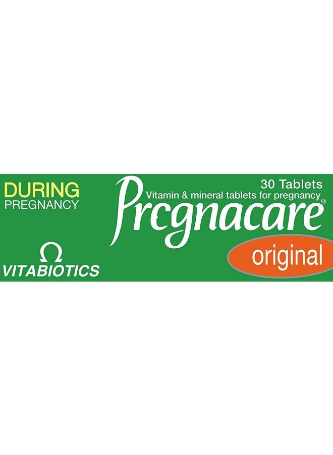 Pregnacare Original 30 Tablets