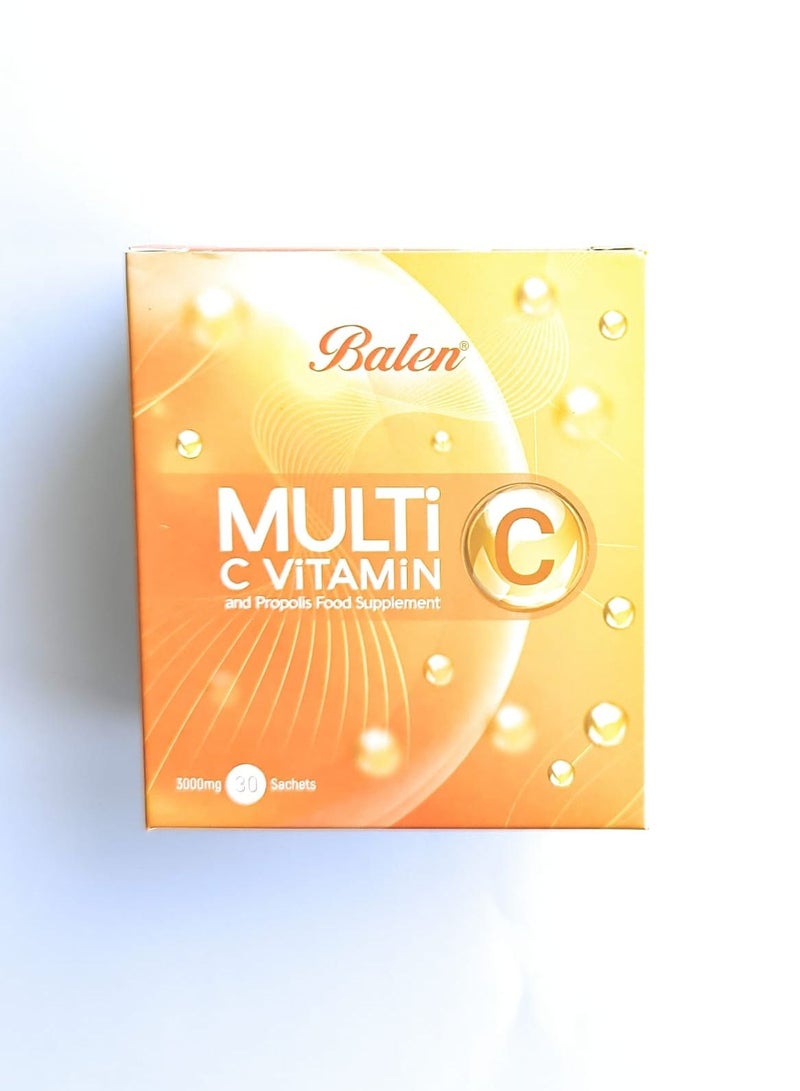 Balen Multi C Vitamin (3000mg, 30 Sachets)