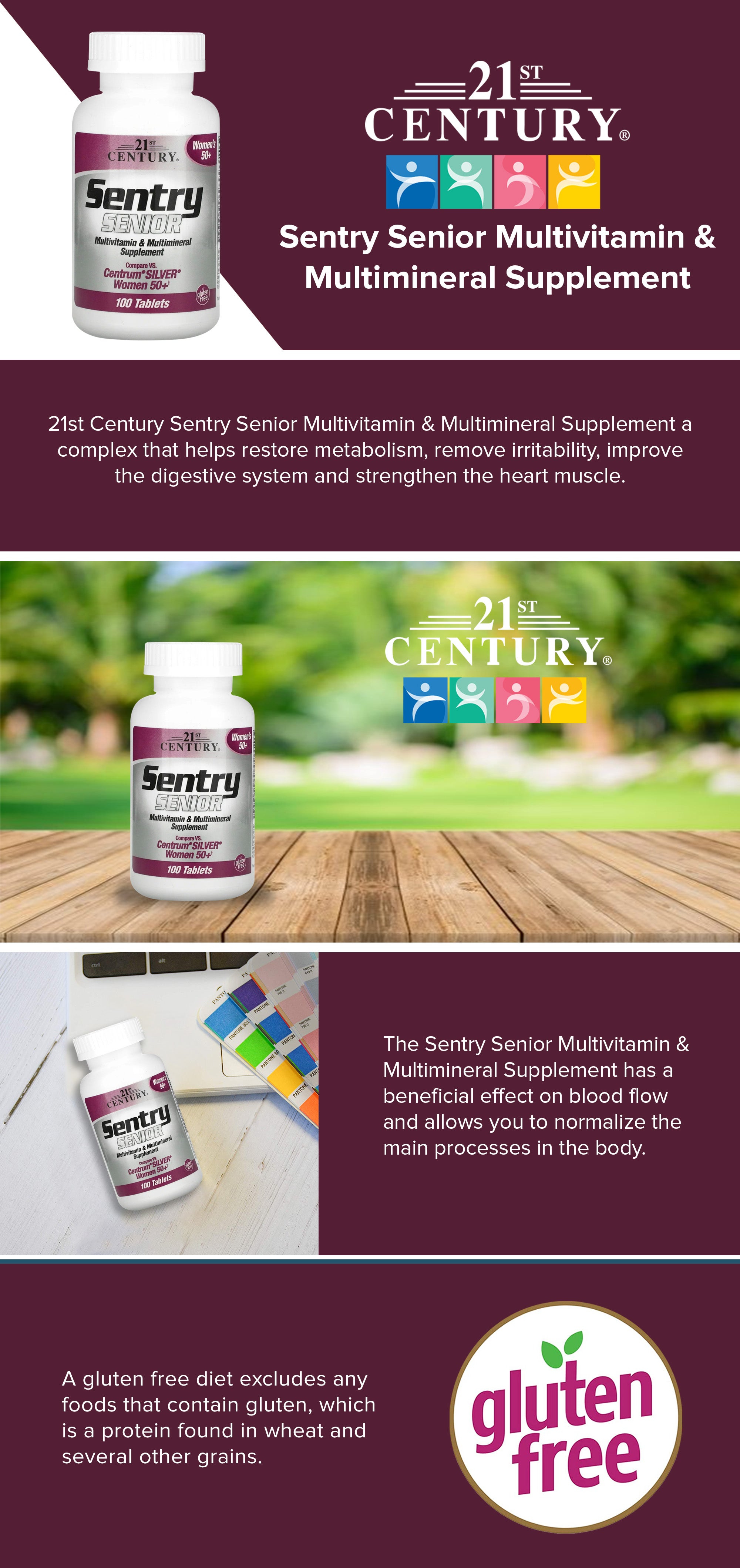 Sentry Senior Multivitamin And Multi Mineral Supplement