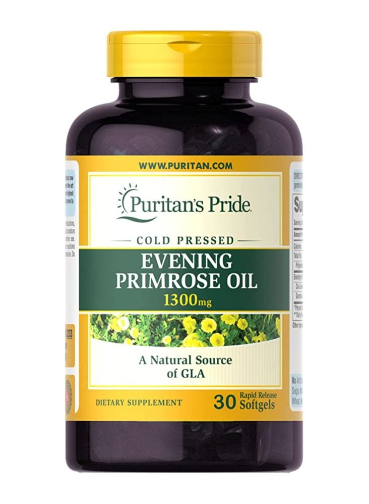 Puritans Pride Evening Primrose,1300mg,30s