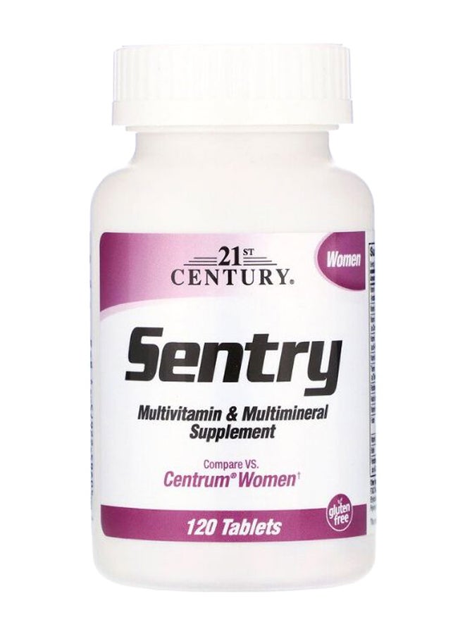 Sentry Women Multivitamin And Multimineral Supplement - 120 Tablets