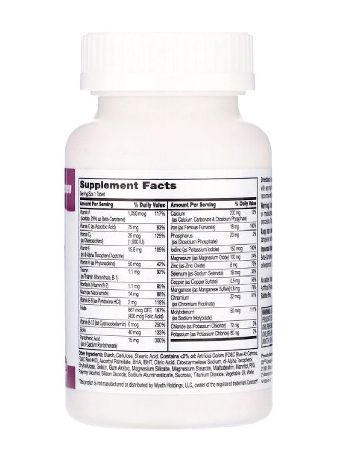 Sentry Women Multivitamin And Multimineral Supplement - 120 Tablets