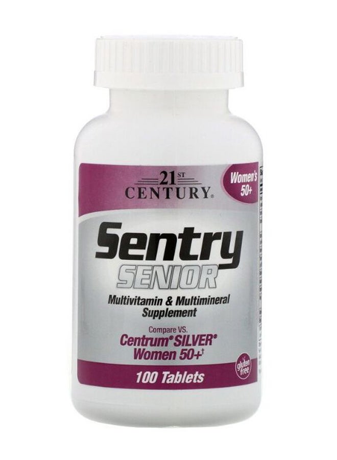 Sentry Senior Multivitamin And Multimineral Supplement - 100 Tablets