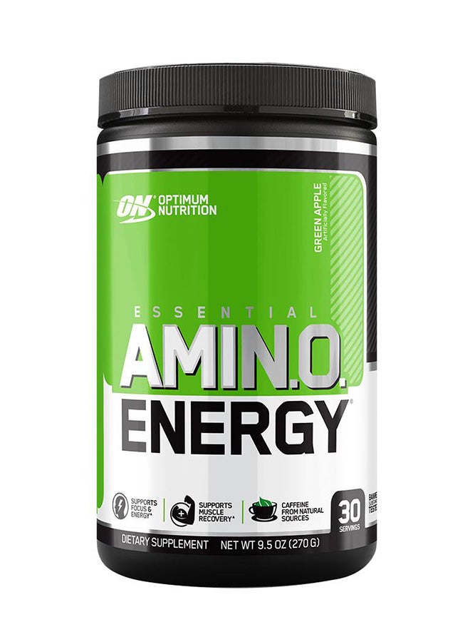 Essential Amino Energy Pre Work Out Green Apple 270g, 30 Servings