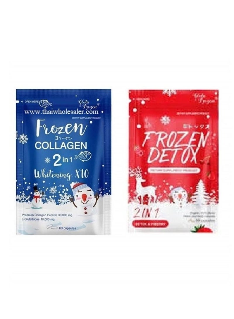 Frozen Collagen And Detox 60 Capsules