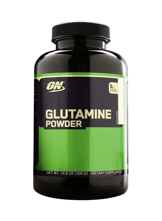 L-Glutamine Muscle Recovery Powder - Unflavoured, 300 Grams, 58 Servings