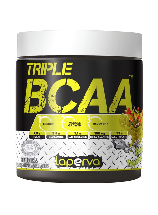 Triple BCAA Supplement - Exotic Tropical-30 Servings 420 G