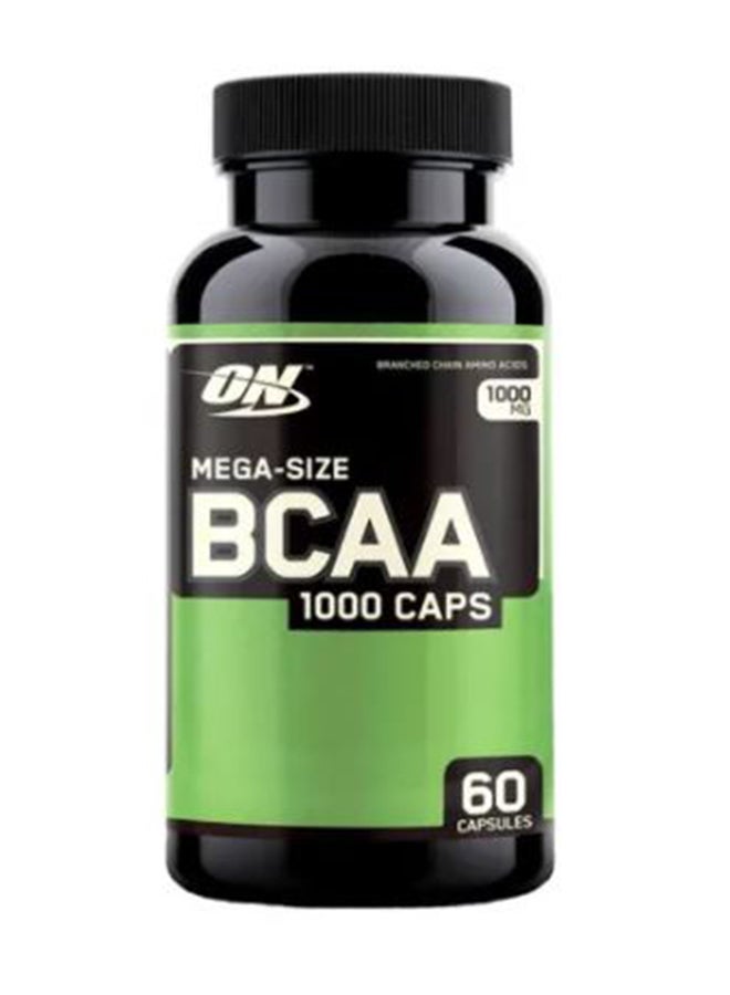 Mega-Size BCAA 1000 Caps - 60 Capsules