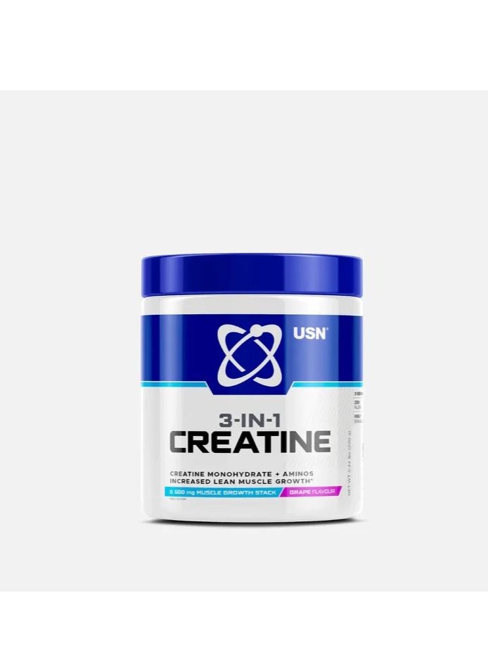 Three In One Creatine Grape 31 Servings 200 G