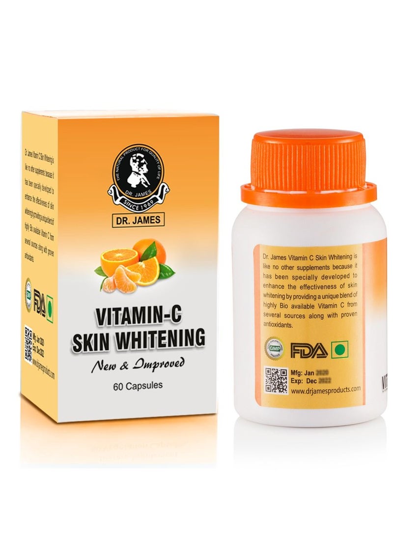 Vitamin-c Skin Whitening Capsules Gmp Certified