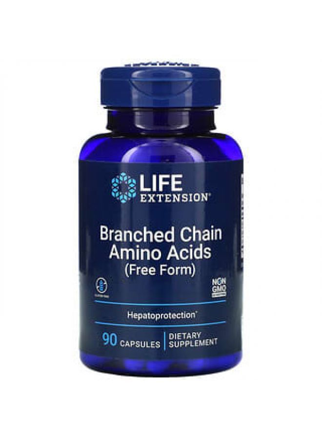 Life Extension Branched Chain Amino Acids 90 Capsules