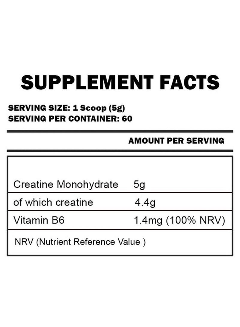 Anabolic Creatine Unflavored 60 Servings 300gm