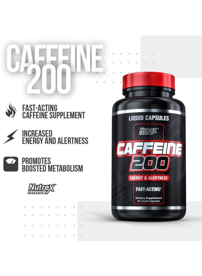 Caffeine Pills - 60 Capsules