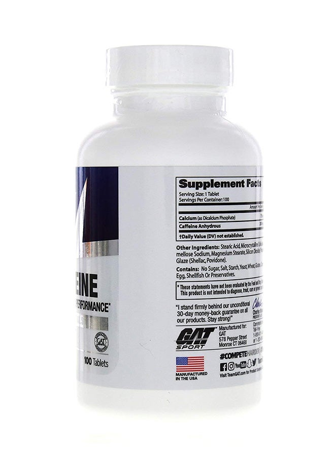 Caffeine Metabolism And Performance Dietary Supplement - 100 tablets