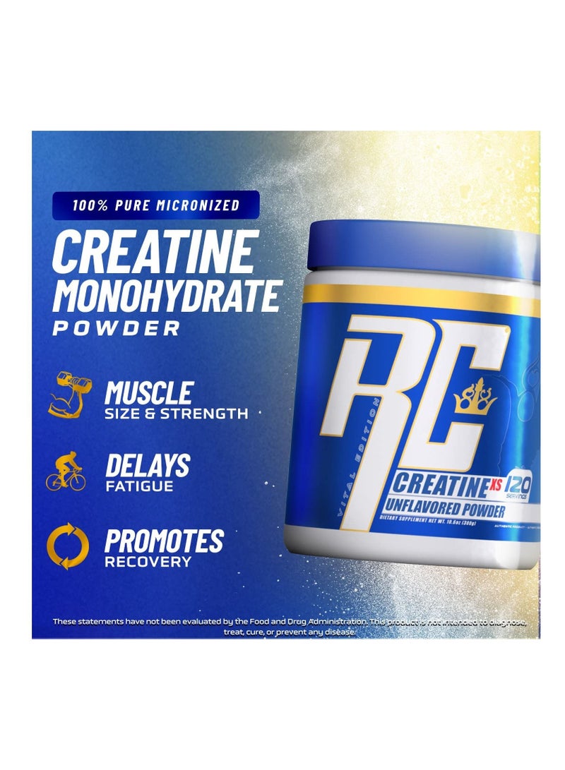 Creatine XS 120 Servings Unflavored 300g