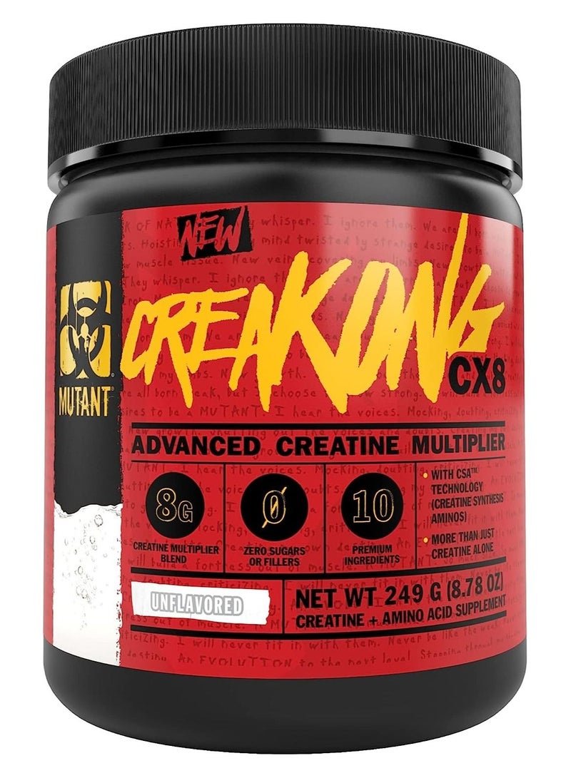 Creakong CX8 Advance Creatine 249g 30 Servings