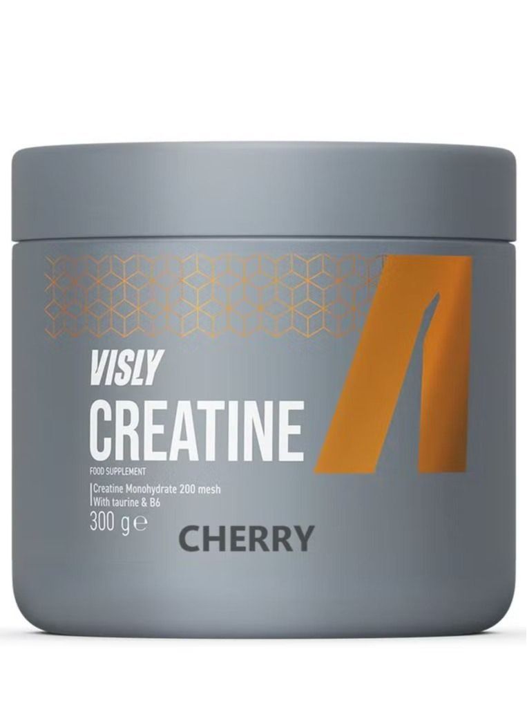Creatine Monohydrate, Cherry Flavor, Visly, 300g, 60 Servings