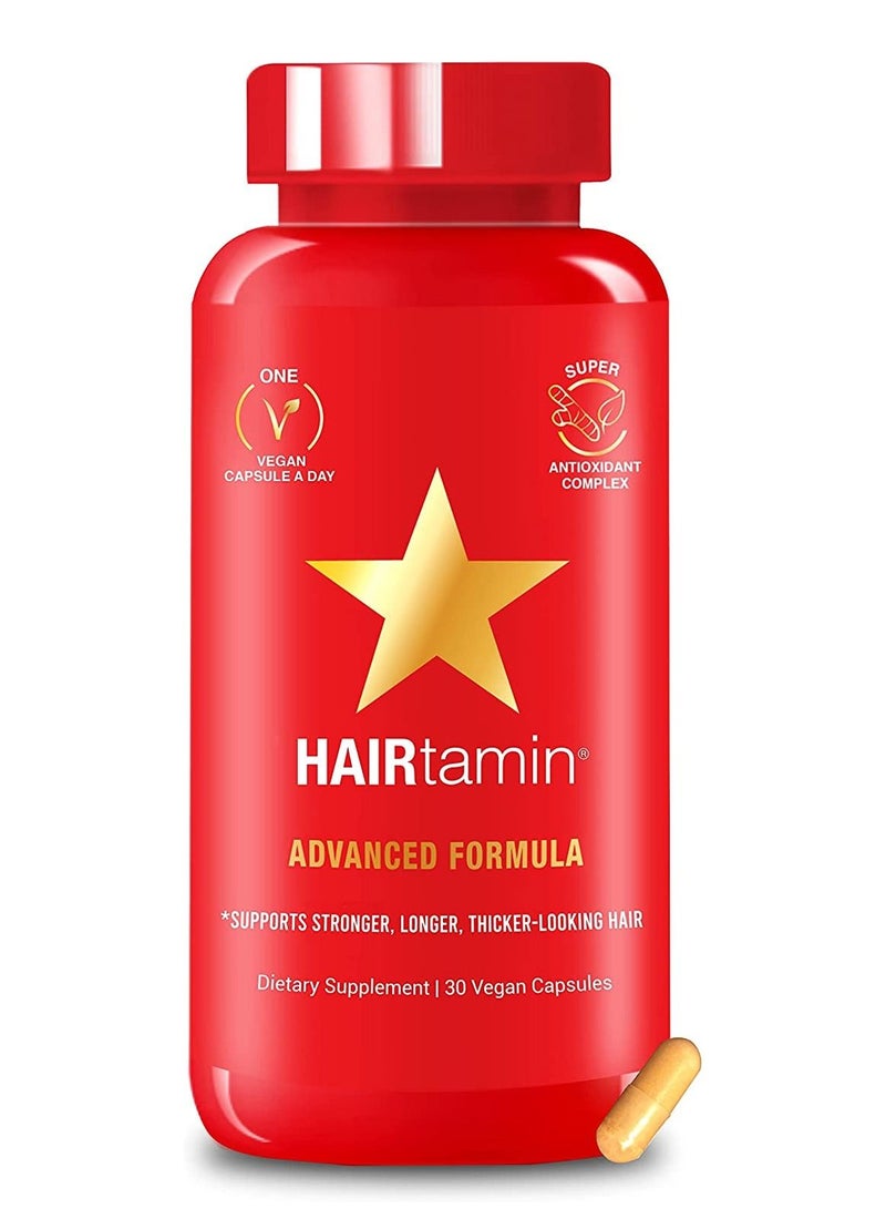 Hair Advanced Formula Dietary Supplement - 30 Capsules