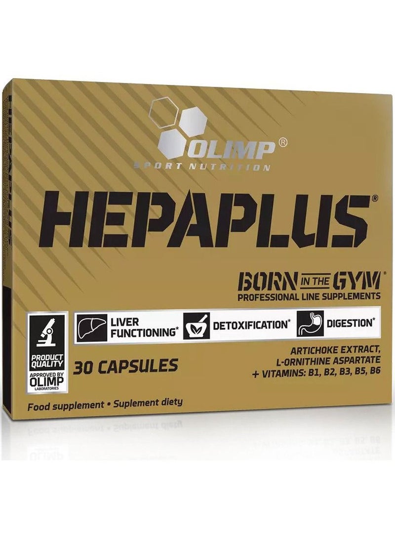 Hepaplus Food Supplement 30 Capsules