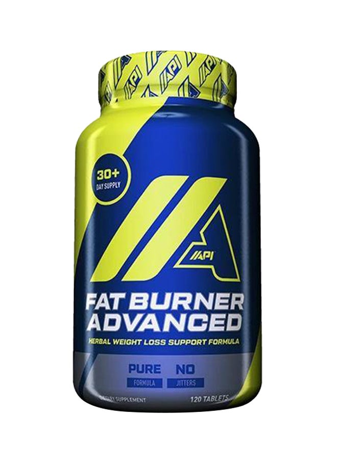 Fat Burner Advanced Dietary Supplement - Herbal Weight Loss Support Formula - 120 Tablets