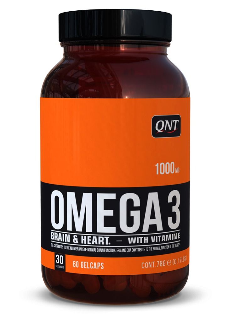 Omega 3 1000 MG with Vitamin E 60 Gelcaps
