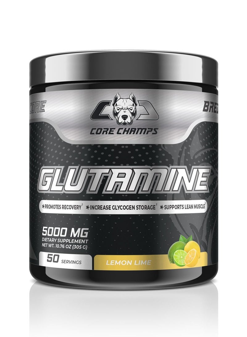 Glutamine 5000Mg 50 Servings Lemon Lime Flavor