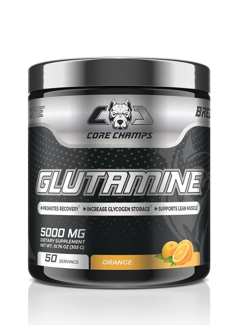 Glutamine 5000Mg 50 Servings Orange Flavor