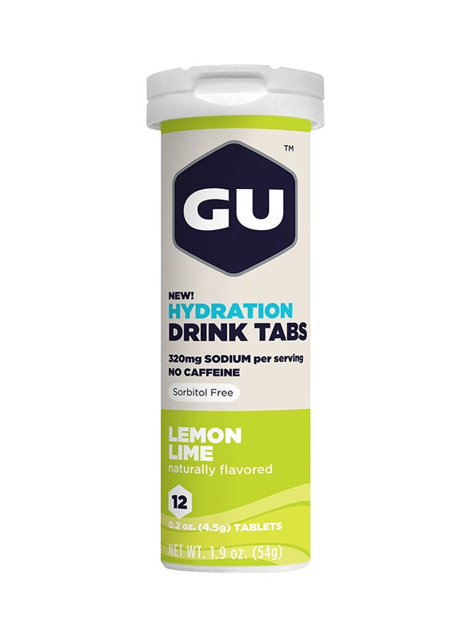 Hydration Drink Tabs- Lemon Lime
