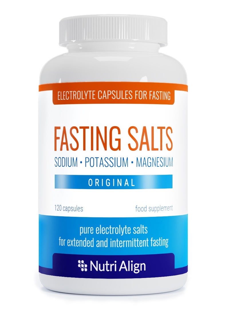 Nutri-Align Fasting Salts 120 capsules Fasting Electrolytes Supplement
