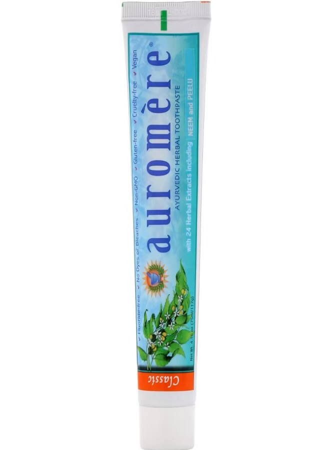 Ayurvedic Herbal Toothpaste Classic 4.16 oz 117 g