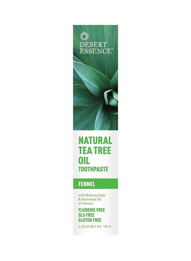 Natural Tea Tree Oil Toothpaste 185ml