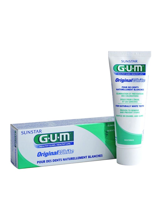 Sunstar Original White Toothpaste 75ml