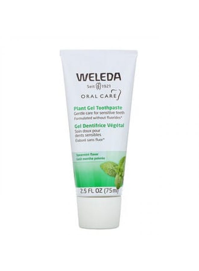 Weleda, Oral Care, Plant Gel Toothpaste, Spearmint, 2.5 fl oz (75 ml)