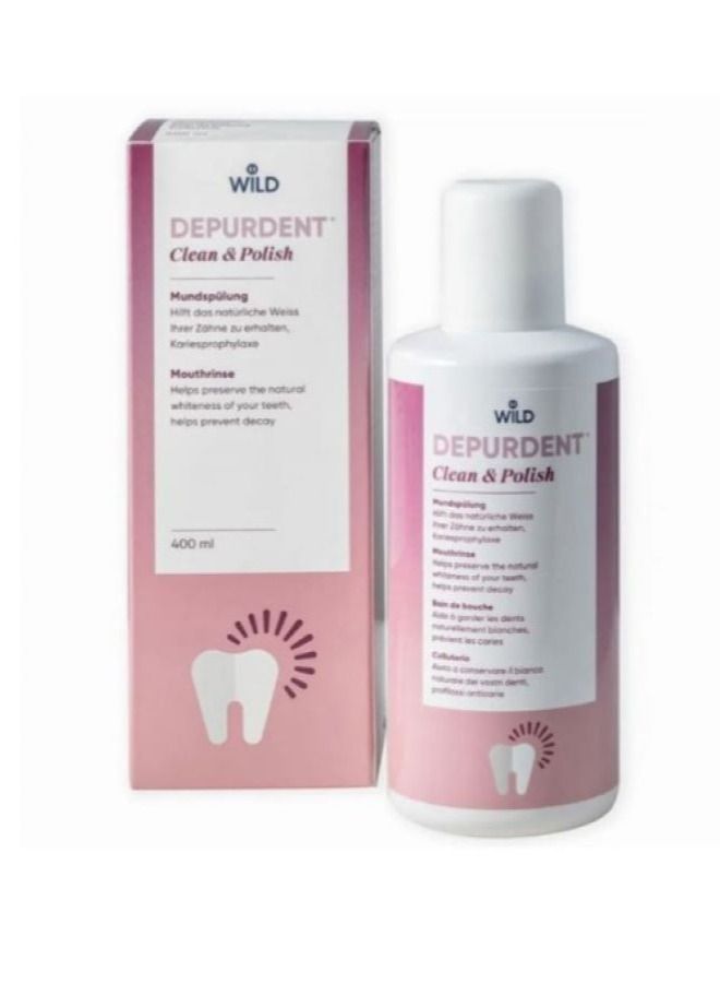 Depurdent Clean Polish Mouthrinse 400mL