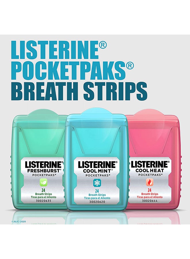 Mint Breath Strips Pocketpak Pack Of 2 White