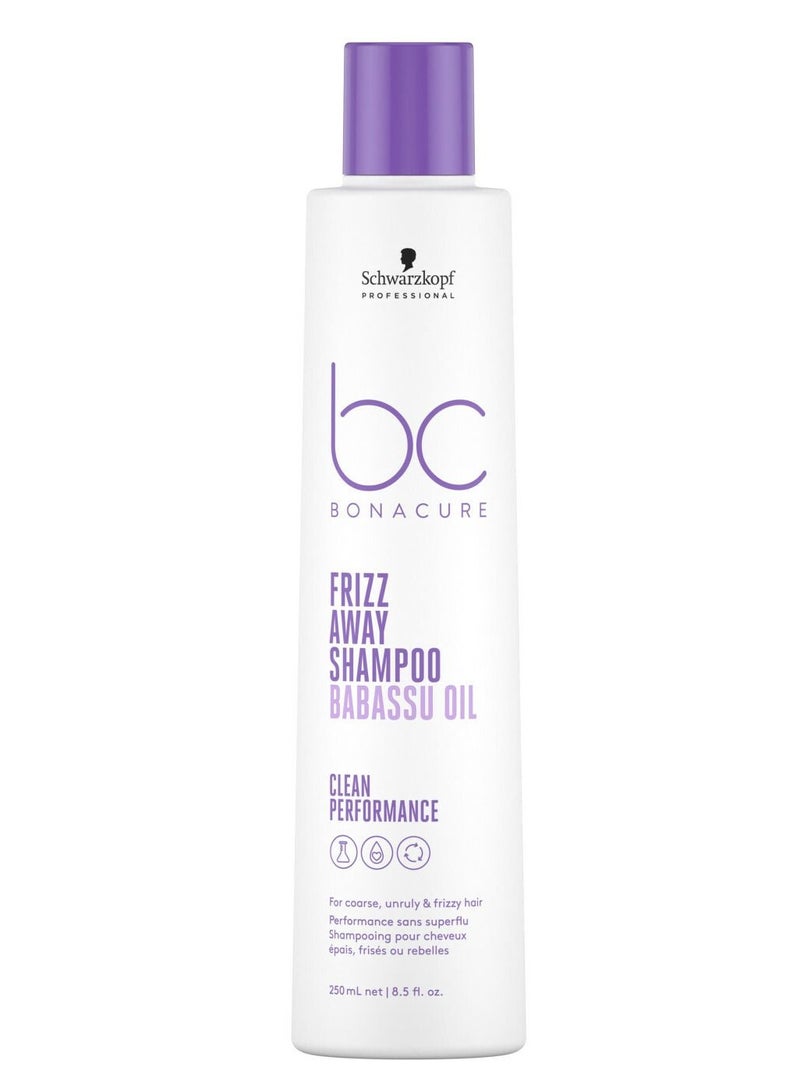 Schwarzkopf Smooth Fizzy Away Shampoo 250ml