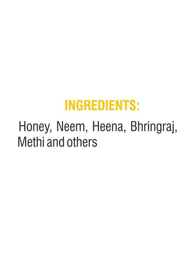 Honey Ayurvedic Shampoo 500Ml With Honey & Fenugreek Extracts For Shiny & Healthy Hair