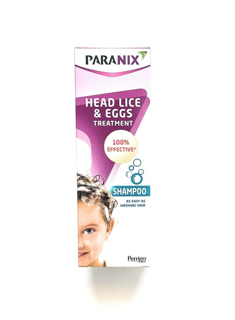 Head Lice And Eggs Shampoo White 100ml