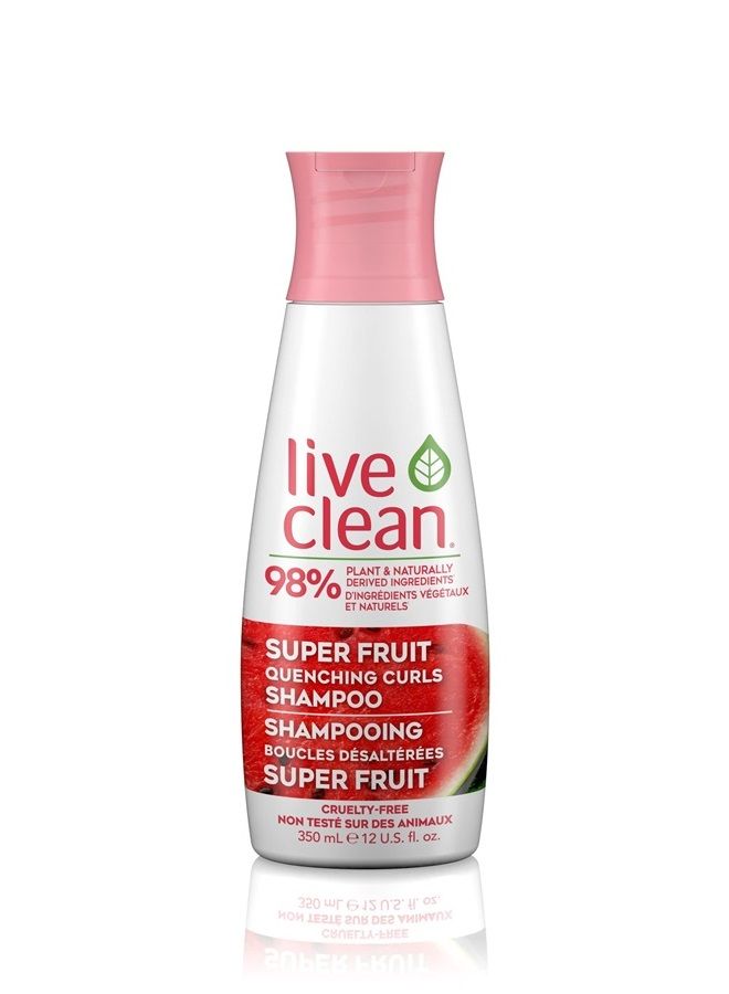 Shampoo, Super Fruit Waters Quenching Curls, 12 Oz