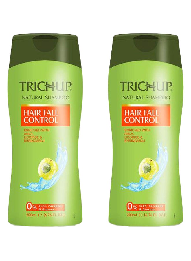 2-Piece Hair Fall Control Herbal Shampoo Set 2 x 200ml