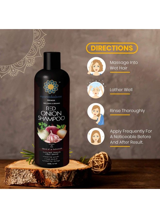Hair Care ; For Growth ; 200Ml (Onion Shampoo)